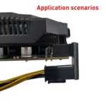 10 PCS ATX 8Pin Female to 8Pin Male 180 Degree Angled Adapter , Model: - Image 4