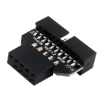 10 PCS Motherboard USB 2.0 9Pin to USB 3.0 19Pin Plug-in Connector Adapter - Image 2