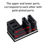 5 PCS Motherboard SATA 7Pin Dual Interface - Image 2