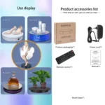 60cm Charging Rotating Display Stand Video Shooting Turntable, Load: 100kg - Image 5