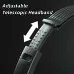 SOYTO SY-T30C Long Microphone Bluetooth Wireless Noise Cancelling Ergonomic Gaming Headset - Image 7