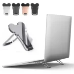 2 PCS Metal Foldable Laptop Stand Bracket - Image 2