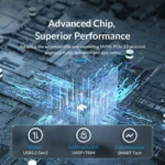 ORICO HM2-G2-BK M.2 NVMe SSD Enclosure - Image 5