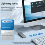 ORICO M.2 NGFF 6Gbps SSD Enclosure - Image 4