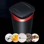 Car Portable Metal Ashtray Built-in LED - Image 2