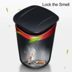 Car Portable Metal Ashtray Built-in LED - Image 5