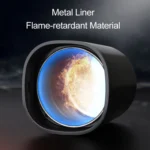 Car Portable Metal Ashtray Built-in LED - Image 6