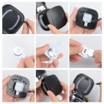 Car Portable Metal Ashtray Built-in LED - Image 7