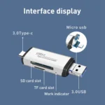 ADS-101 USB 3.0 Multi-function Card Reader - Image 3