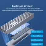 ORICO USB3.2 20Gbps M.2 NVMe SSD Enclosure - Image 3