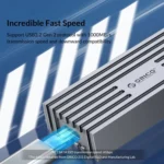 ORICO USB3.2 20Gbps M.2 NVMe SSD Enclosure - Image 4