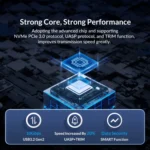 ORICO 10Gbps M.2 NVMe SSD Enclosure - Image 6