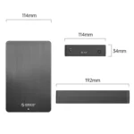 ORICO HM35C3 3.5 inch USB3.1 Gen1 Type-C Hard Drive Enclosure - Image 2