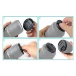77mm Center Pinch Camera Lens Cap for Canon - Image 4