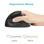 X10 2.4G Wireless Vertical Ergonomic Gaming Mouse - Image 3