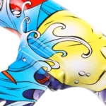 35cm Car Racing Graffiti ABS Steering Wheel - Image 5