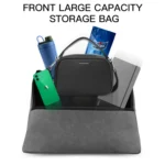 2 PCS Car Center Console Hanging Bag Sheepskin Leather Storage Bag - Image 3