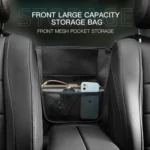 2 PCS Car Center Console Hanging Bag Sheepskin Leather Storage Bag - Image 7
