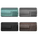 2 PCS Car Sun Viso Sheepskin Leather Storage Bag - Image 2