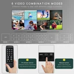 NK-818 HDMI 8x1 Multi-Viewer Supports Seamless Switch 1080P, US Plug - Image 3