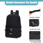 CADeN D30 Detachable Dual Uses Professional SLR Camera Backpack Shockproof Bags - Image 7