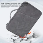 Portable Sheepskin Texture Leather Bag - Image 3