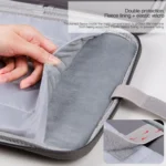 Portable Sheepskin Texture Leather Bag - Image 6