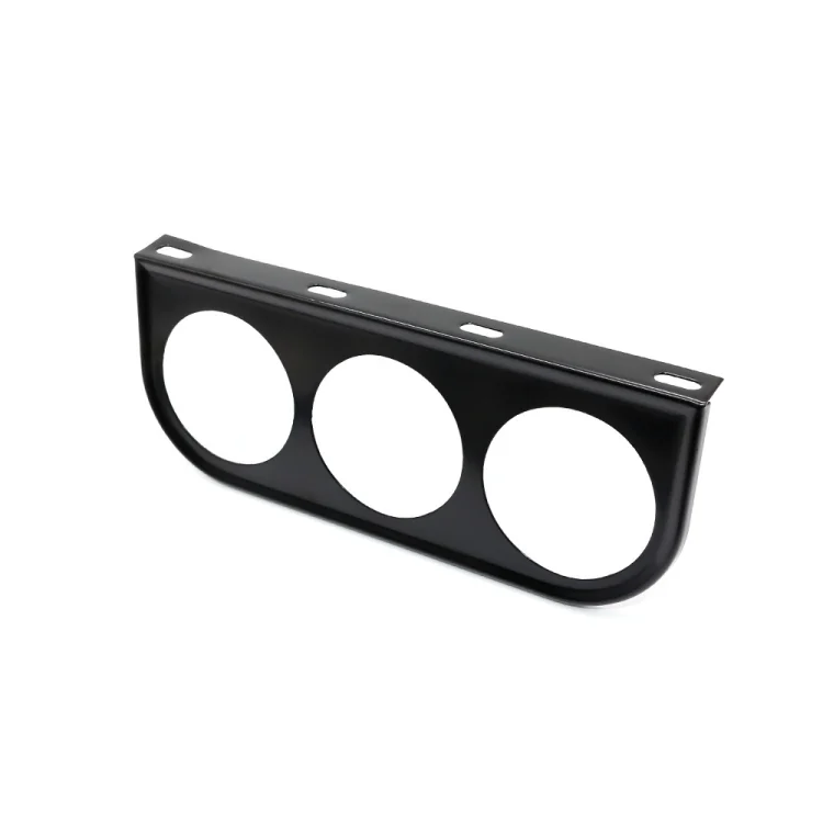 Car 52mm 3 Holes Iron Dash Gauge Meter Pod Mount Holder