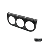 Car 52mm 3 Holes Iron Dash Gauge Meter Pod Mount Holder - Image 4