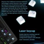 FOREV FVQ302 Mixed Color Wired Mechanical Gaming Illuminated Keyboard - Image 4