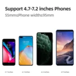 USAMS US-ZJ072 Car Center Console Retractable Transparent Holder - Image 6