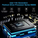 GMK KB7 Windows 11 Pro Mini PC, 16GB+512G, Intel Pentium Silver N6005 Quad Core, Support WiFi & BT - Image 3