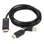 HDMI to USB+DisplayPort Adapter Cable with Power Supply, Length: 1.8m - Image 3