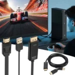HDMI to USB+DisplayPort Adapter Cable with Power Supply, Length: 1.8m - Image 6