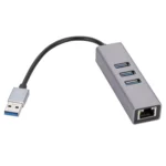 SL-030 千兆网卡USB转 RJ45+3个USB 3.0 转换集线器HUB - Image 5