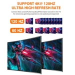 NK-H82 8K UHD HDMI 2X1 One-way Switch with Remote Control - Image 4