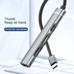 USB-C / Type-C to 3.5mm + 2USB + Type-C HUB Docking Station - Image 2