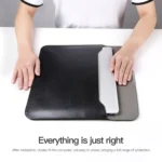 Ultra-thin Leather Laptop Sleeve - Image 6