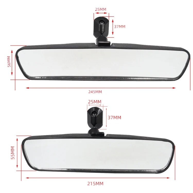 EDA004067101_3.webp Car Modified Large Field View Reflective Auxiliary Mirror - Image 4