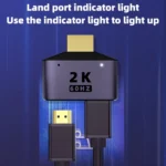 2 in 1 2K 60Hz HDMI Adapter with Indicator Lights - Image 4
