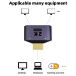 2 in 1 2K 60Hz HDMI Adapter with Indicator Lights - Image 5