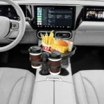 Car Drink Water Cup Holder 360 Degree Rotating Dinner Plate - Image 7