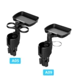 Car Drink Water Cup Holder 360 Degree Rotating Dinner Plate - Image 2