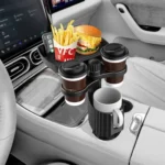Car Drink Water Cup Holder 360 Degree Rotating Dinner Plate - Image 7