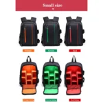 Outdoor Camera Backpack Waterproof Photography Camera Shoulders Bag - Image 4