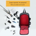 Outdoor Camera Backpack Waterproof Photography Camera Shoulders Bag - Image 7