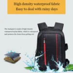 Outdoor Camera Backpack Waterproof Photography Camera Shoulders Bag - Image 9