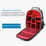 Small Waterproof Camera Backpack Shoulders SLR Camera Bag - Image 5