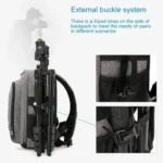 Small Waterproof Camera Backpack Shoulders SLR Camera Bag - Image 6
