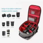 Small Waterproof Camera Backpack Shoulders SLR Camera Bag - Image 7